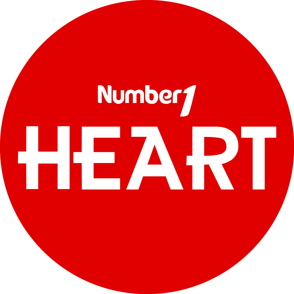 Number 1 Heart logosu