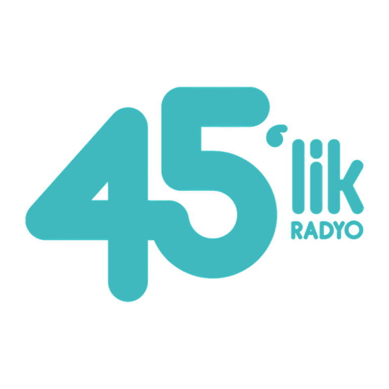 Radyo 45lik Canlı Yayın - En İyi Türkçe Nostalji Şarkılar | 70ler 80ler ve 90lar logosu